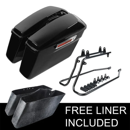 Saddlebag Bracket Conversion for Harley Softail Fat Boy (1984–2017)