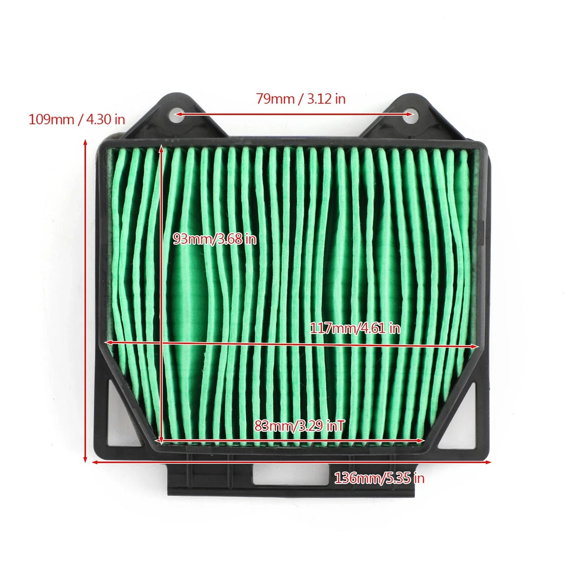 Air Filter for Honda CB125R CB250R CB300R CBF125 CBF250 2018-2020