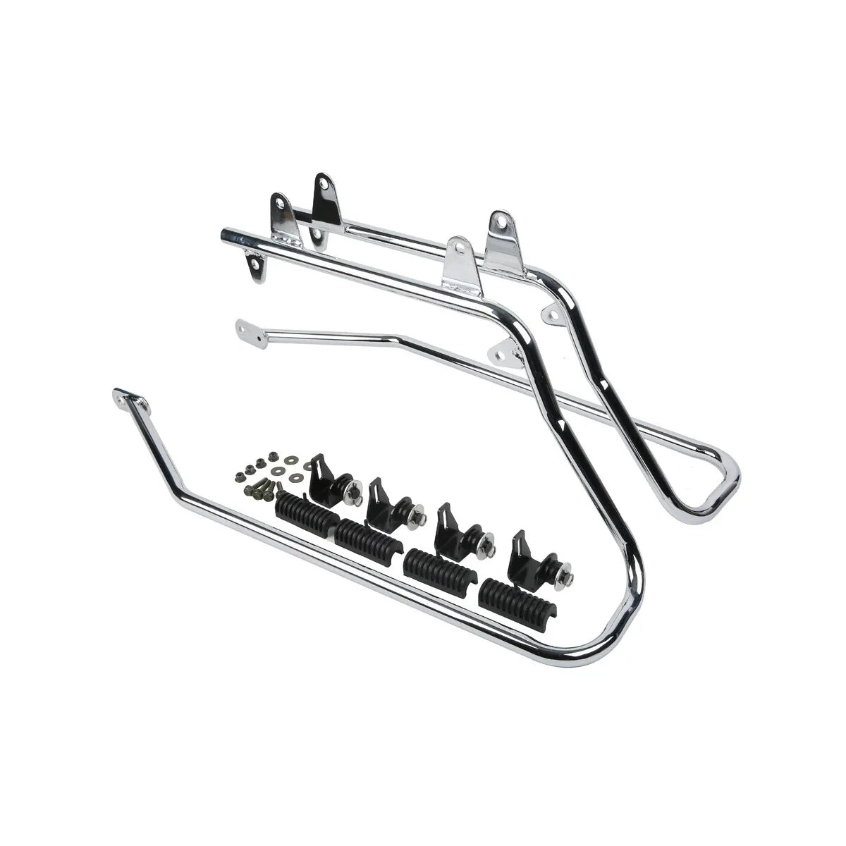 Hard Saddlebags & Conversion Bracket for Harley Heritage Softail Fatboy (1984–2017)