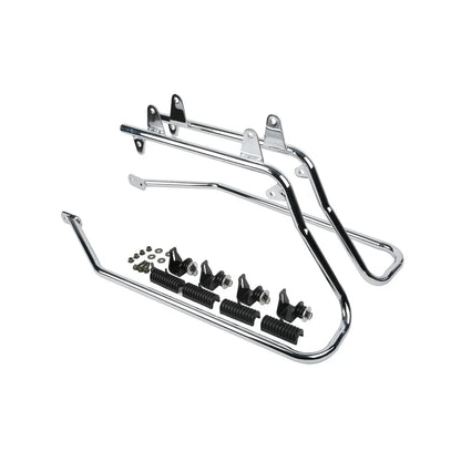 Hard Saddlebags & Conversion Bracket for Harley Heritage Softail Fatboy (1984–2017)