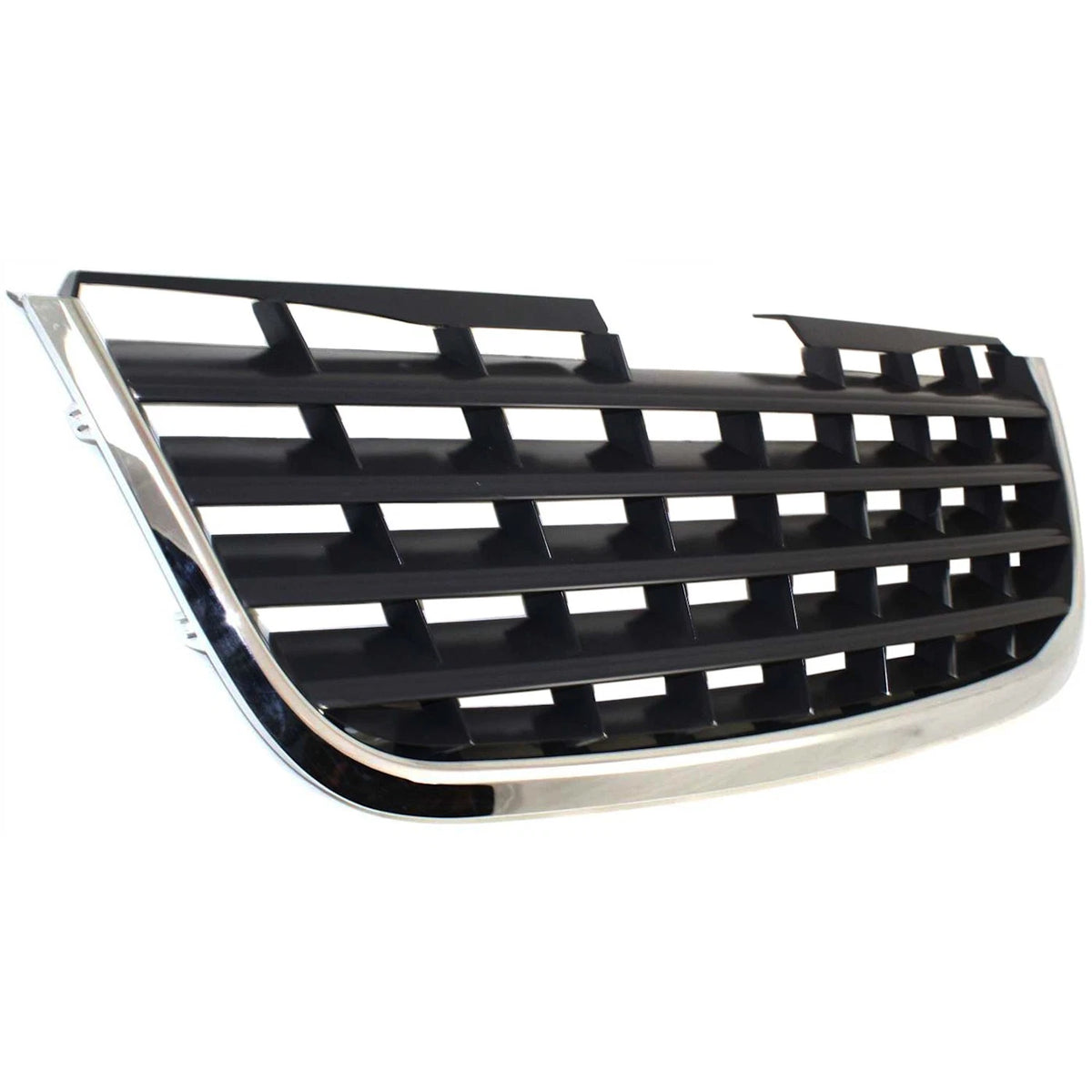 Grille Assembly for Chrysler Town & Country (2008–2010) Chrome Black Insert