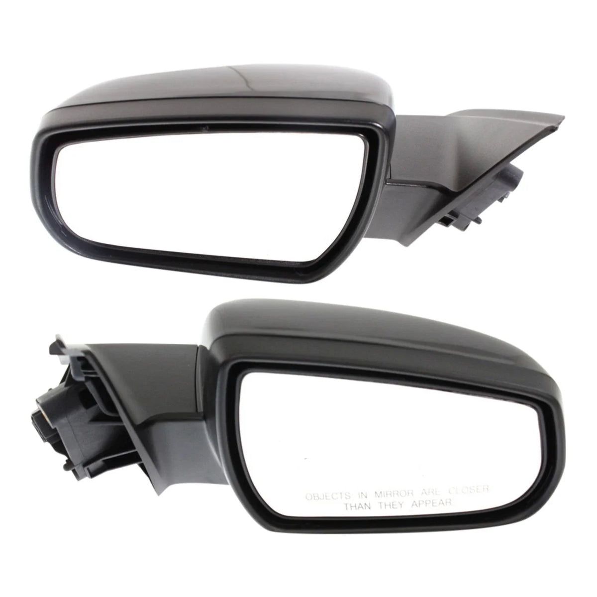 2-Piece Set of Heated Manual Folding Mirrors for 2013-2015 Malibu