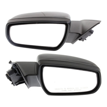 2-Piece Set of Heated Manual Folding Mirrors for 2013-2015 Malibu