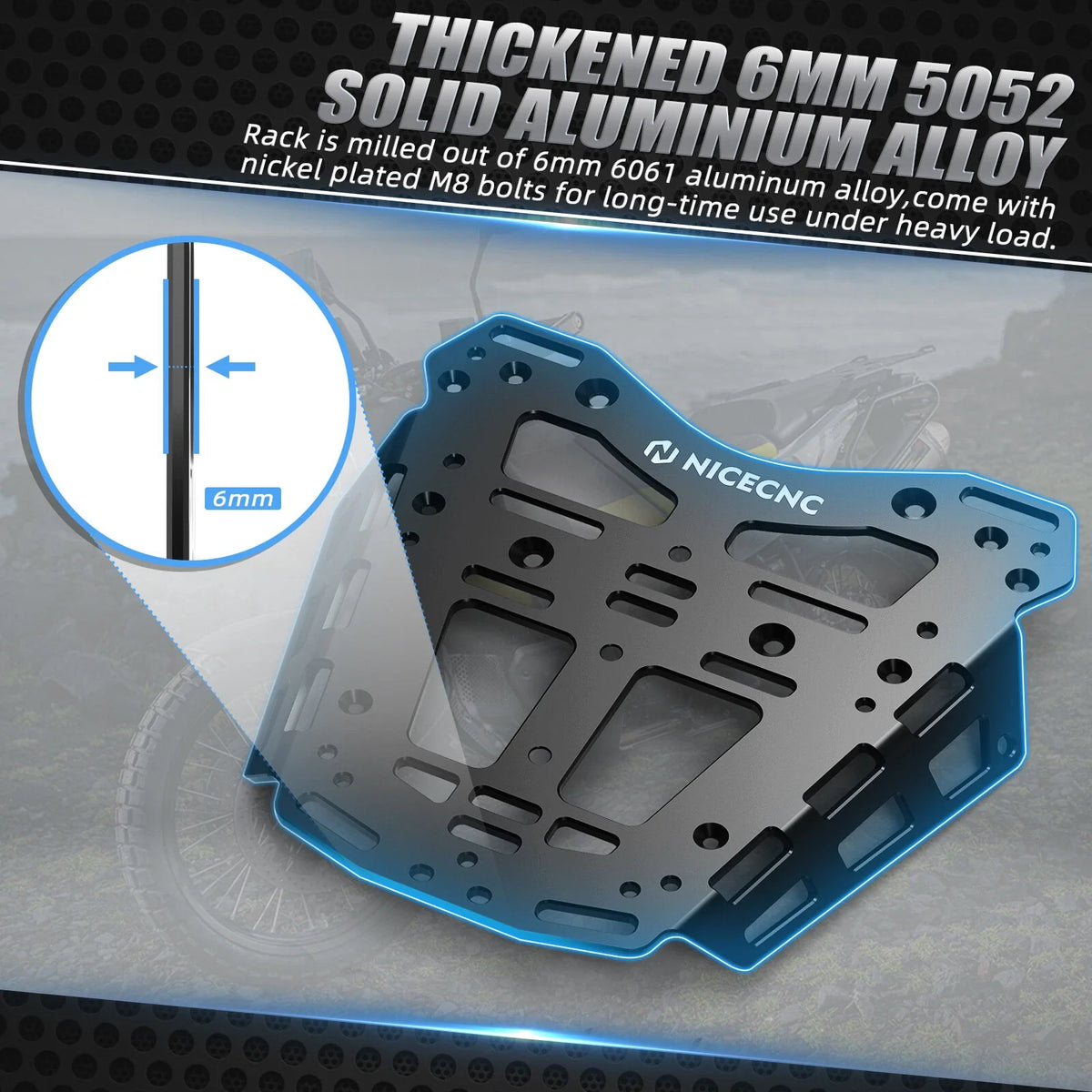 Rear Luggage Rack for Husqvarna Norden 901 (2022–2024)