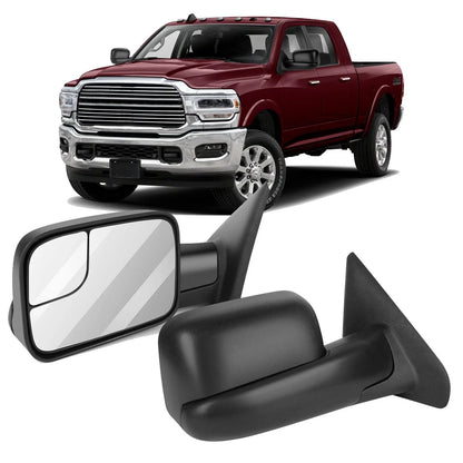 Manual Tow Mirror Set for 1500 (2002-2008) & Ram 2500/3500 (2003-2009)