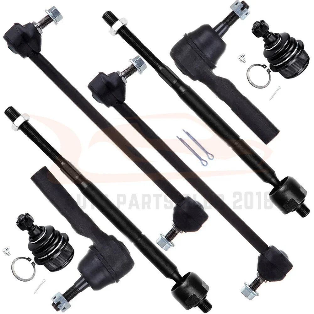 Set of 8 Front Lower Ball Joints for Chrysler Sebring (2009–2010)