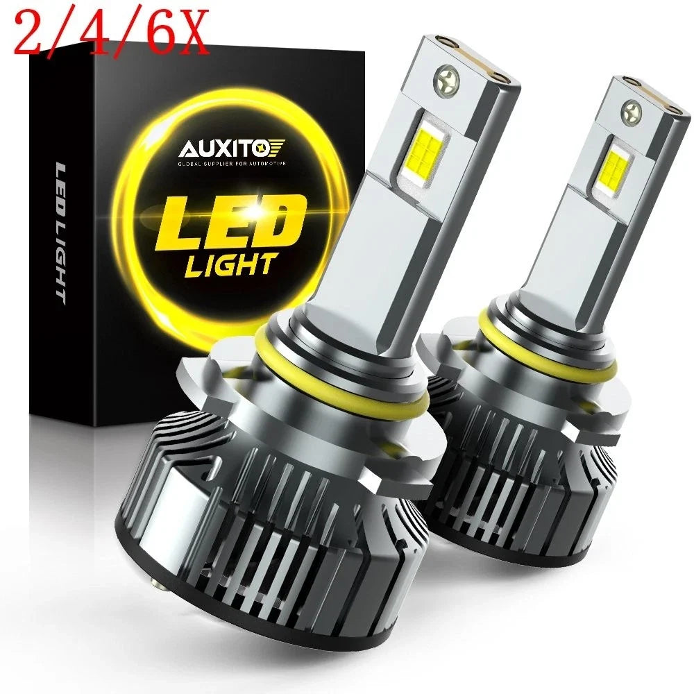 4-Pack CANBUS 9006 HB4 Low Beam LED Headlight Bulbs (40000LM)