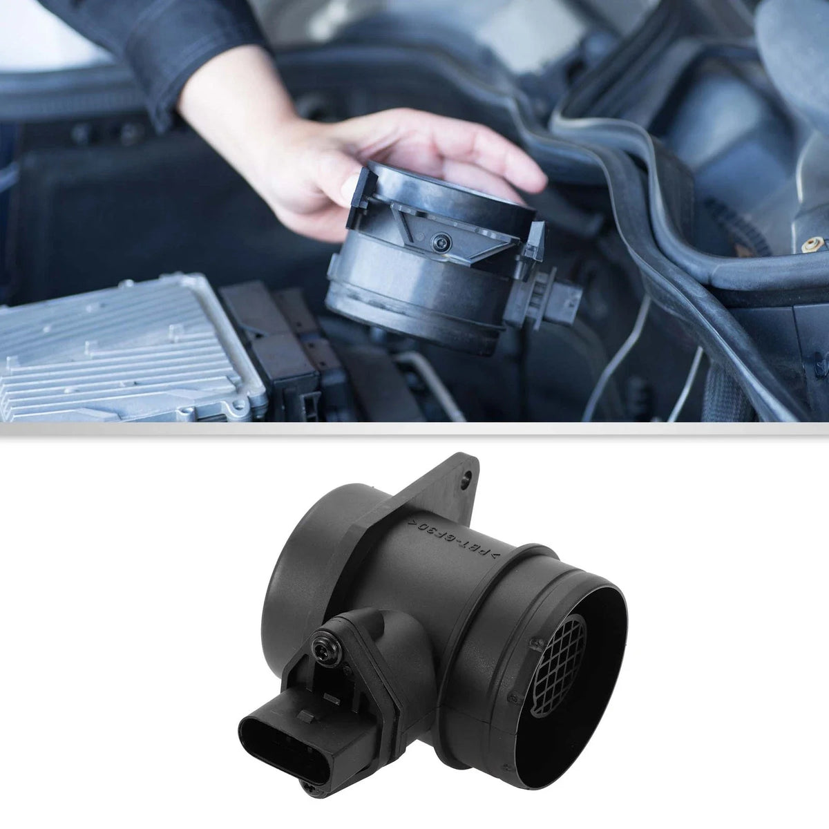 Mass Air Flow Sensor Assembly for Volkswagen Beetle Golf (1998–2004) No. 038906461C