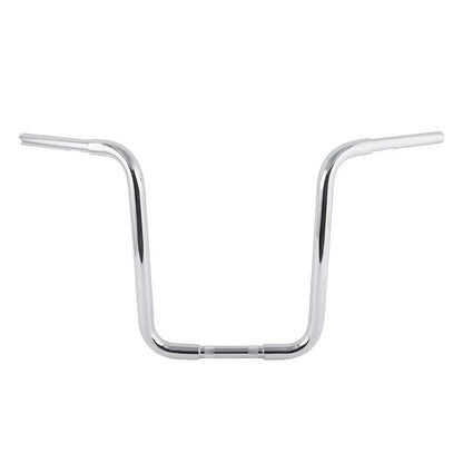 Ape Hanger Handlebar 18" Iron 1-1/4" Rise for Harley FLST Sportster