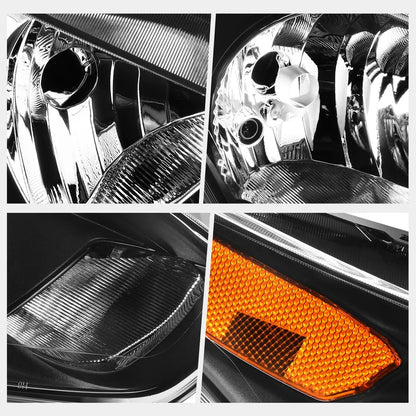 Black Housing Right Headlight for Ford Transit Connect (2014-2018)