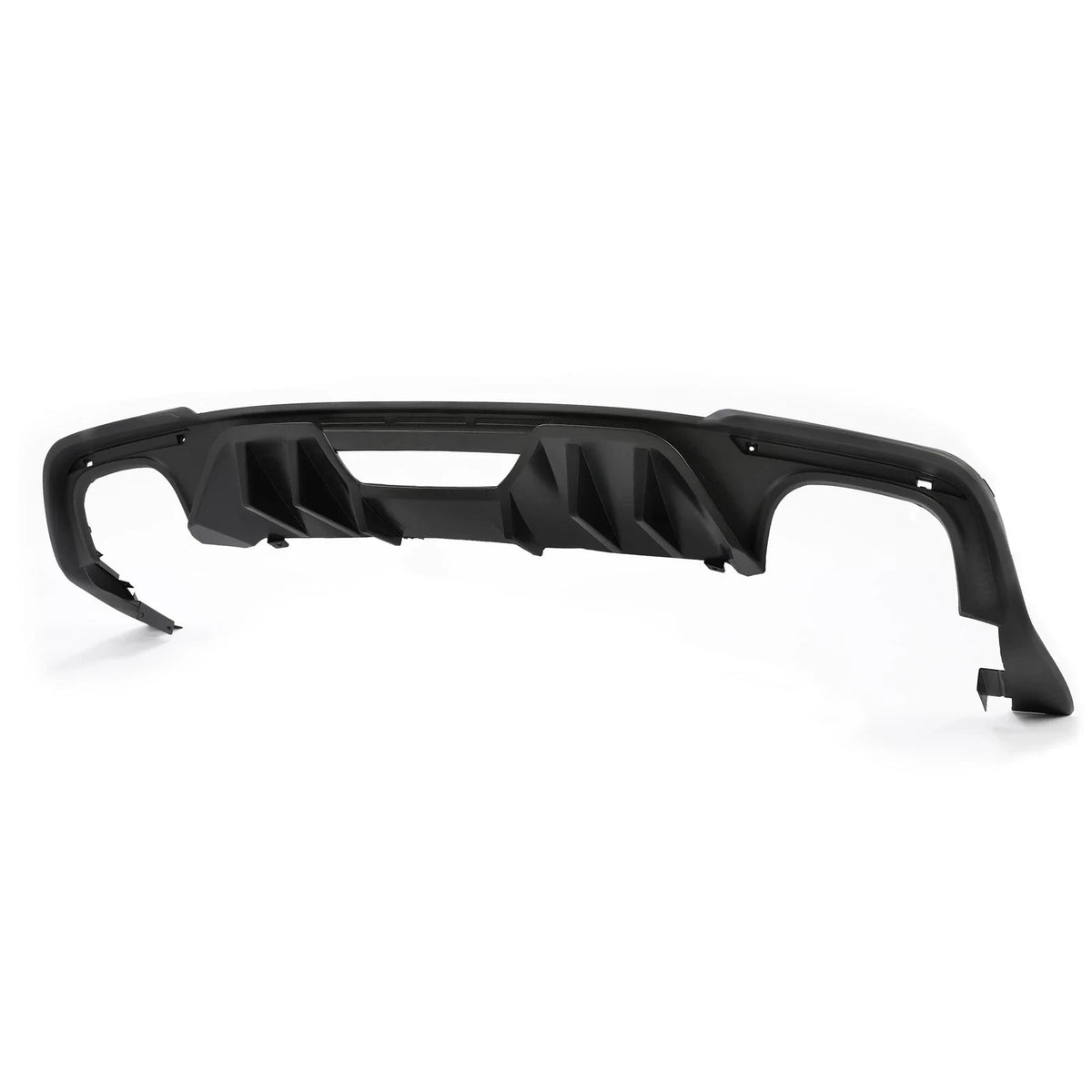 Black Lower Rear Bumper Diffuser Lip for Ford Mustang (2018–2023)