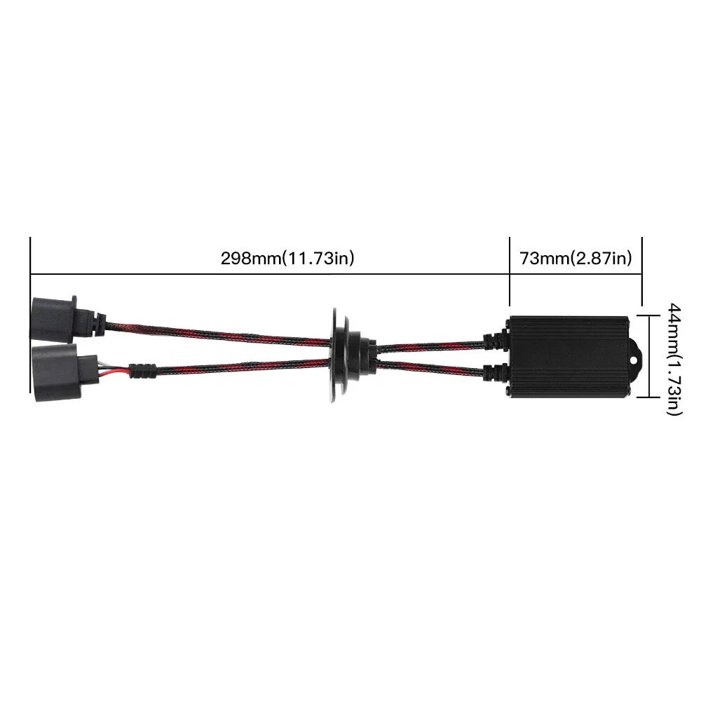 Error Free 2PC H13 LED Headlight Canbus Resistors