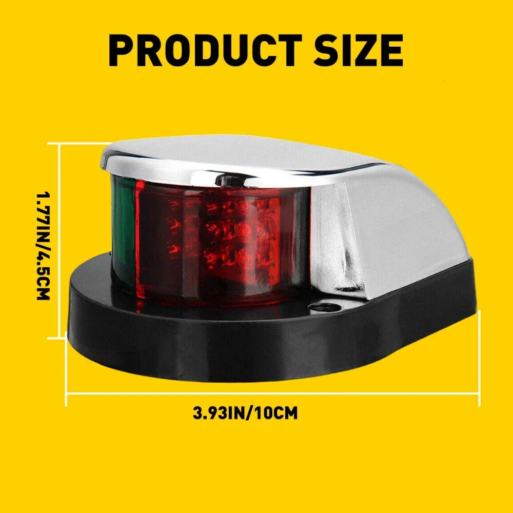 LED Boat Navigation Lights Red Green for Marine Bow Light (EXV)