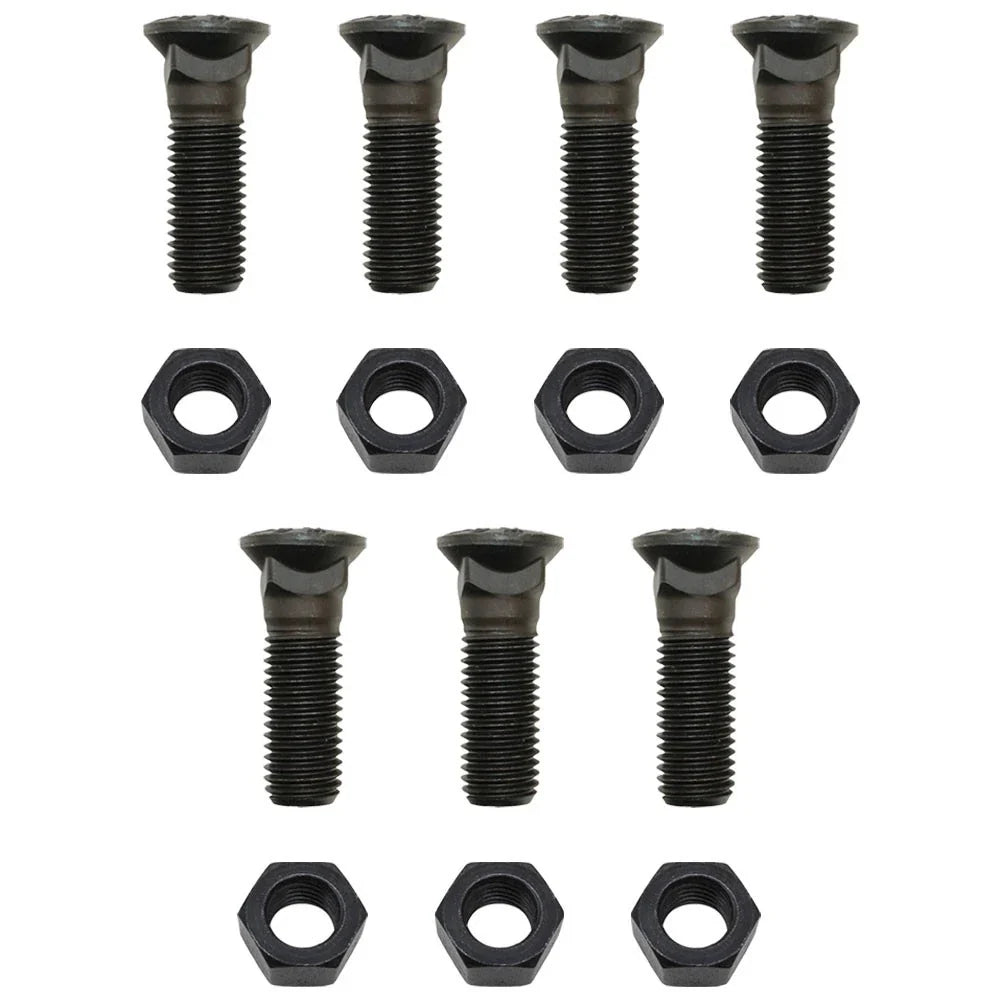 7 Plow Bolts and Nuts for Blades/Cutting Edges 3/4-10x3 Grade 8