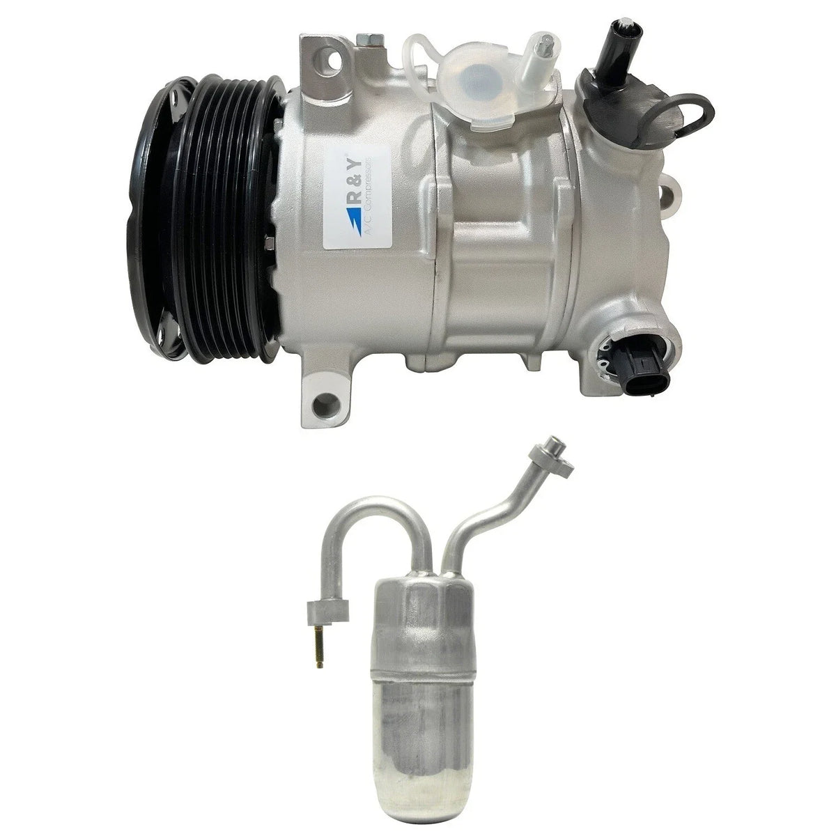 AC Compressor Kit Replacement for Dodge Avenger 2.0L 2.4L (2008–2014)