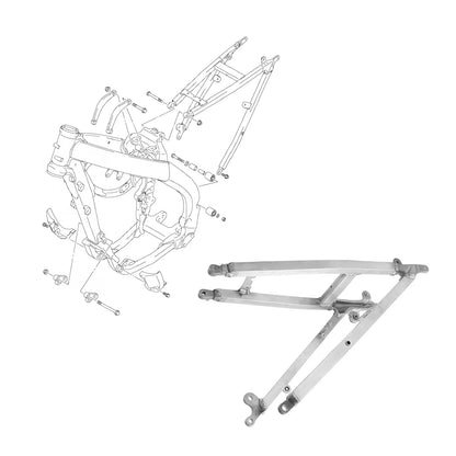 2010-2013 Suzuki RM-Z 250 Subframe Support Bracket