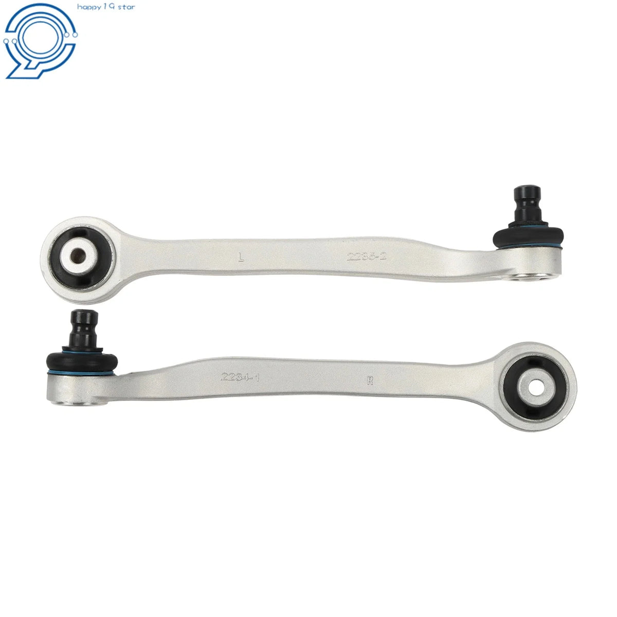 14-Piece Set of Upper Lower Control Arms Tie Rods for Bentley GTC 2004-2019