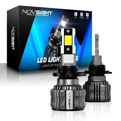 8X 9005 H11 Combo LED Headlight Bulbs 6500K for High Low Beam