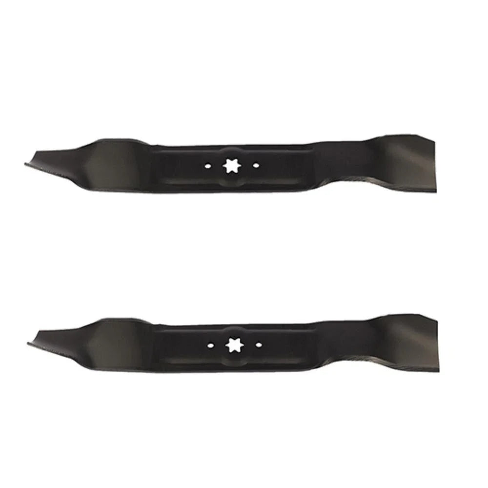 2X Star Hole Blades 742-0616A for Yard Machine Lawn Mower (42" Deck)