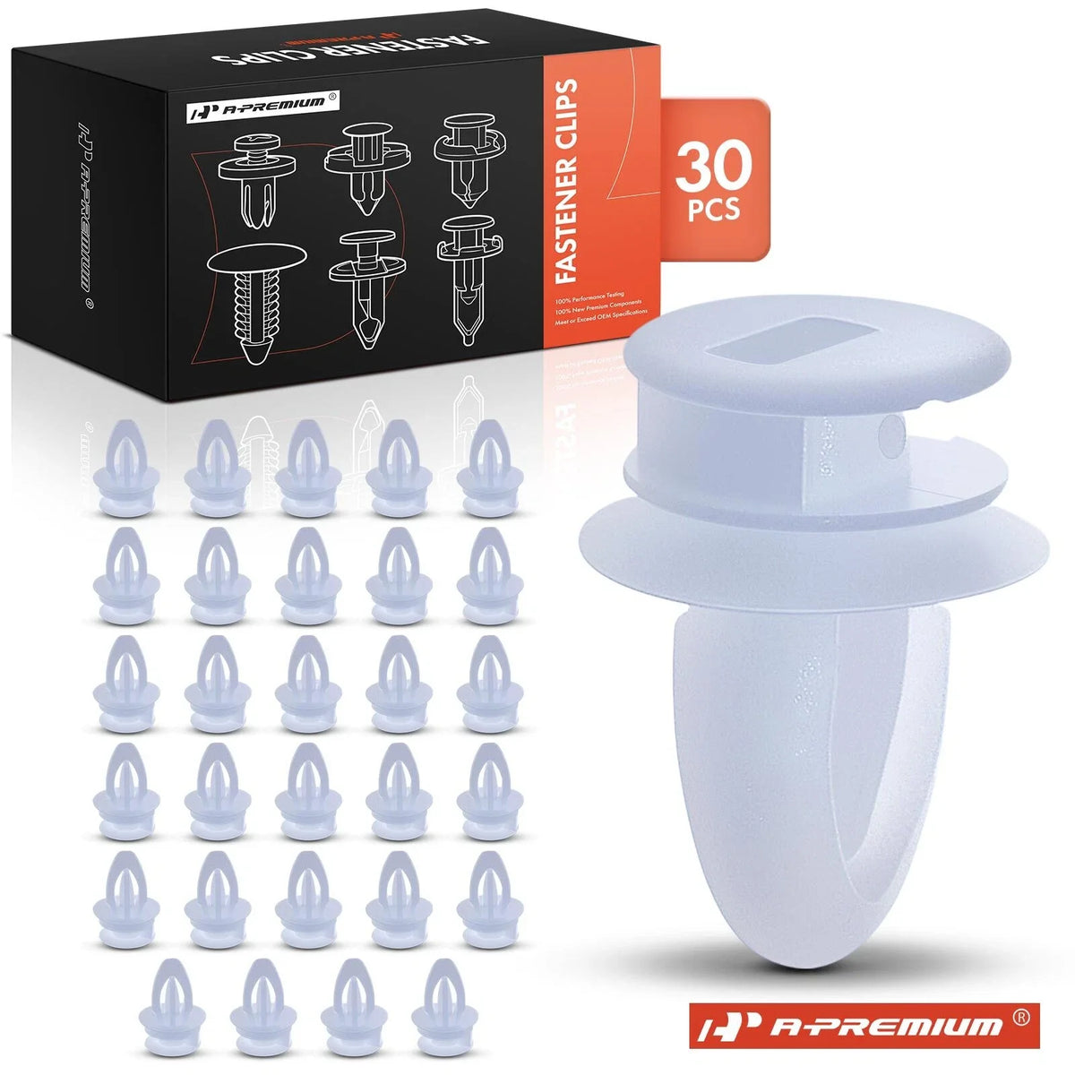 30Pcs Nylon Door Window Trim Retainer for Chevy Buick