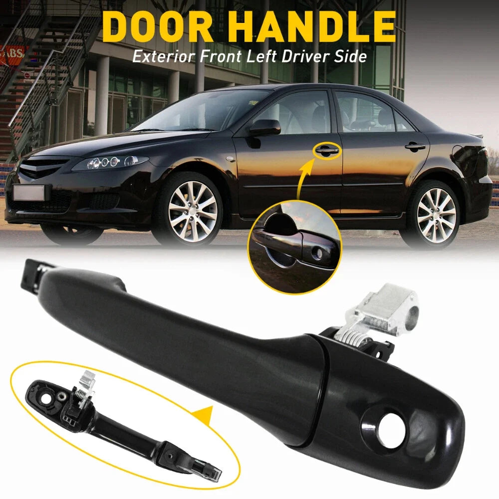 Front Driver Side Exterior Handle for Mazda 3 (2004-2009) & CX-7 (2007-2012)