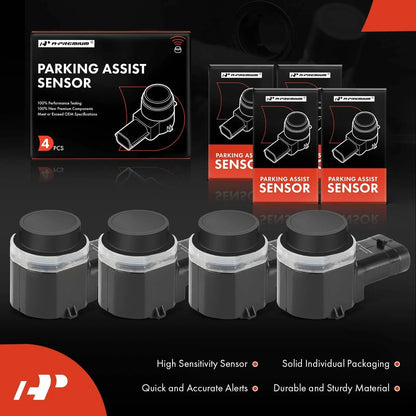 4 Rear Parking Assist Sensors for Ford Escape (2013 to 2016)