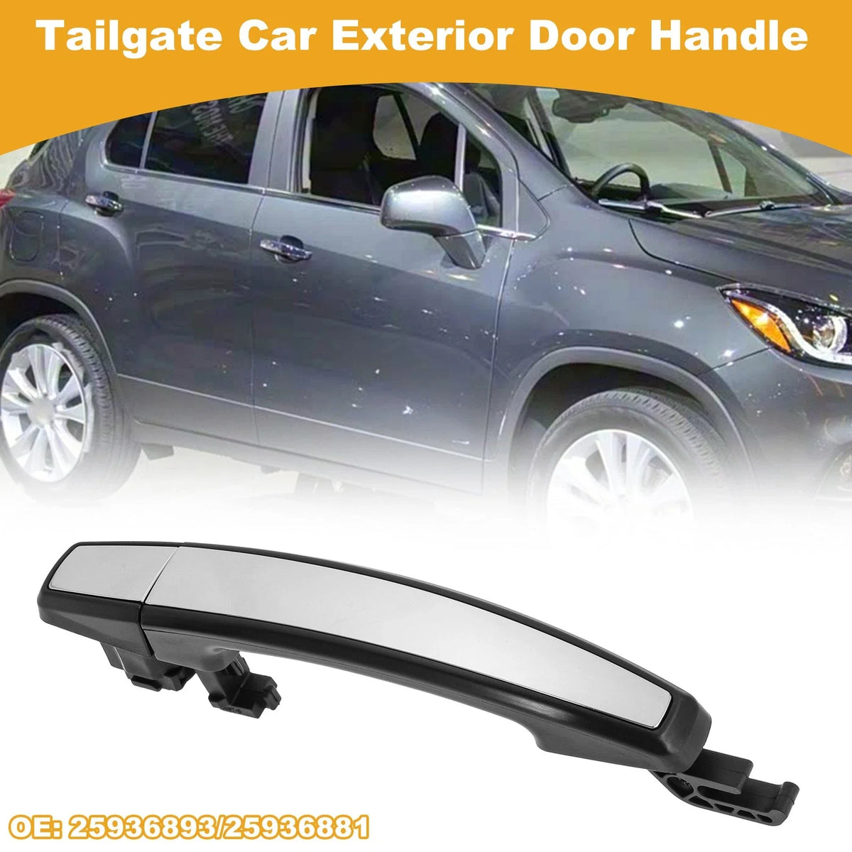 Front Right Exterior Door Handle No. 25936893 for Buick Encore (2013–2022)