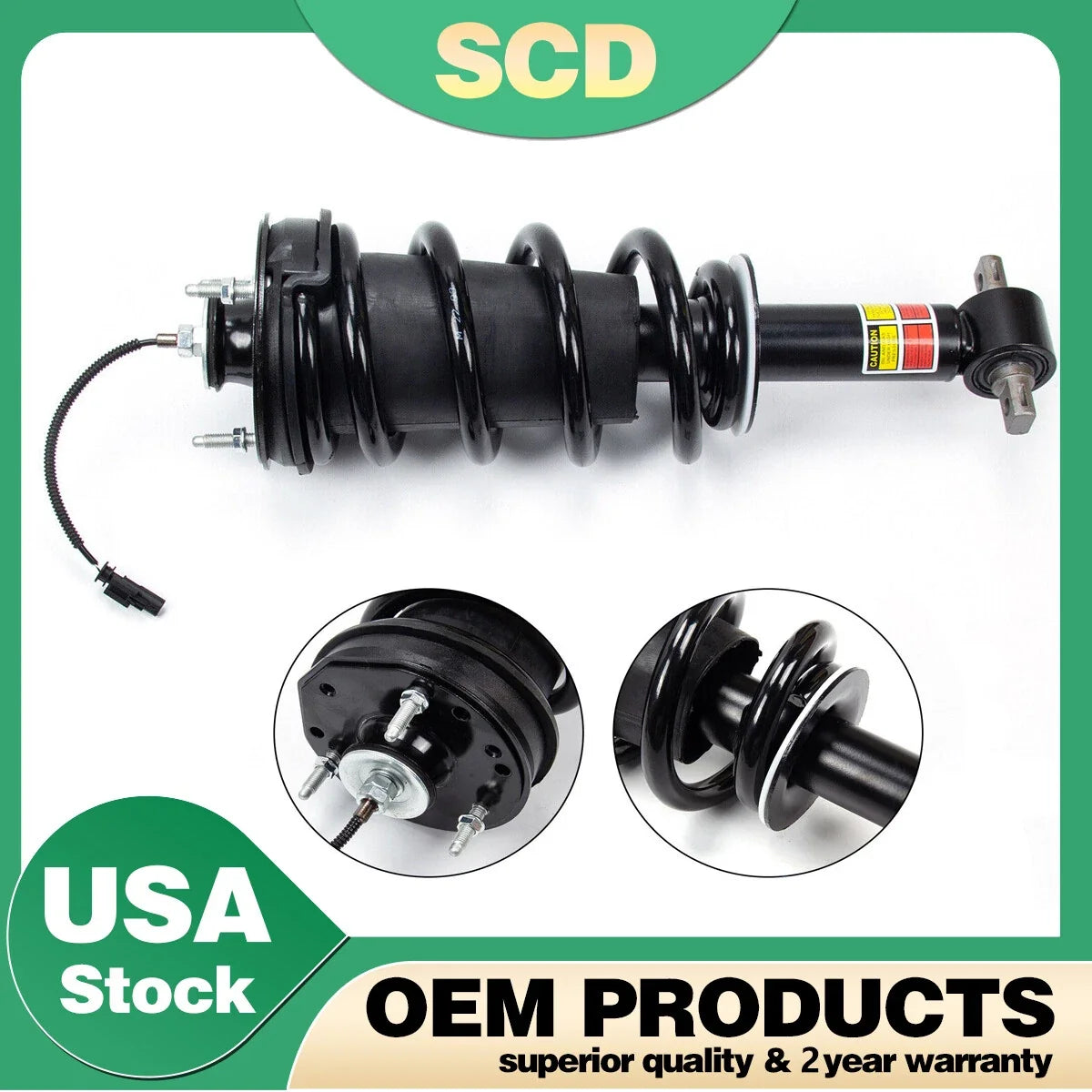 Shock Strut Assembly Front for GMC Chevy Silverado Tahoe Escalade 2014-2019