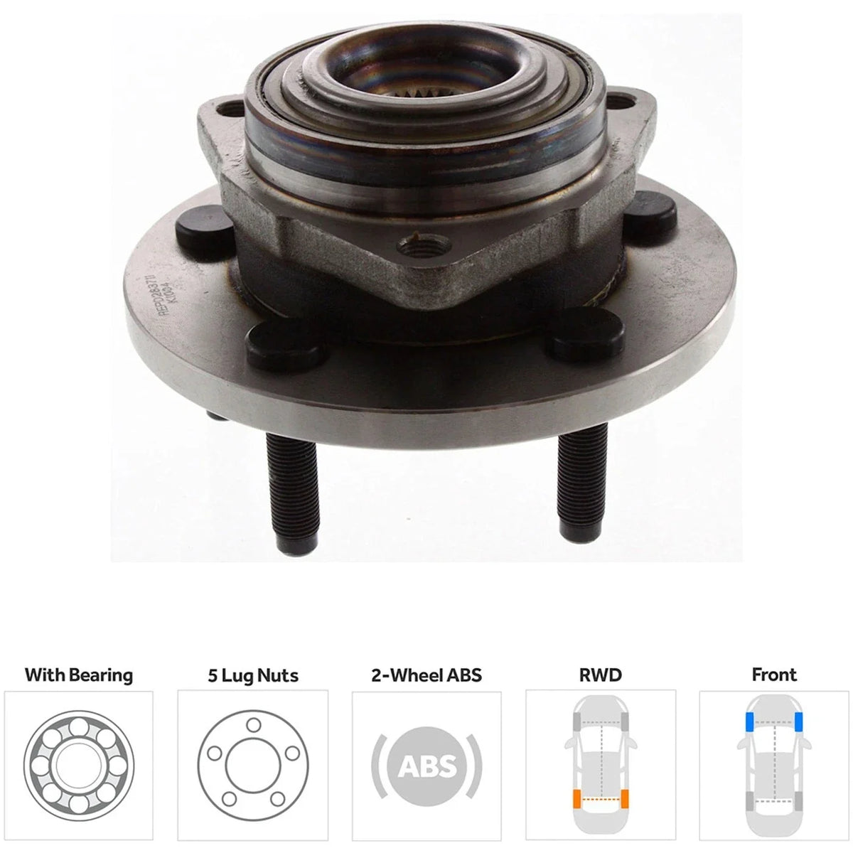 CV Axle Set - Half Shaft Assembly for Dodge Dakota