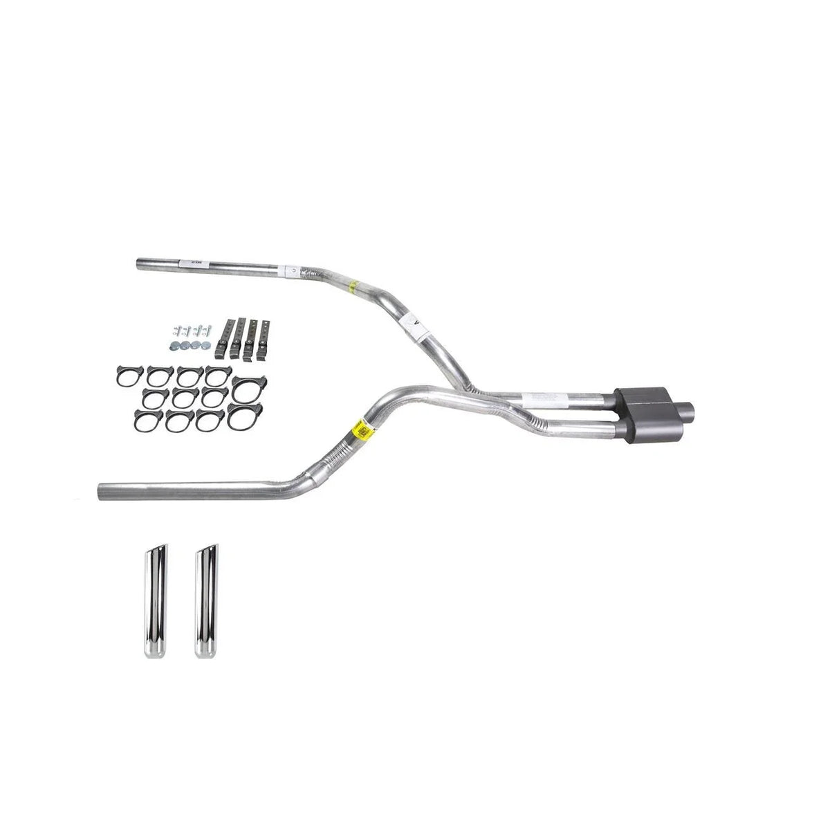 Dual Exhaust Muffler with RW Tip for Titan (2004–2005)