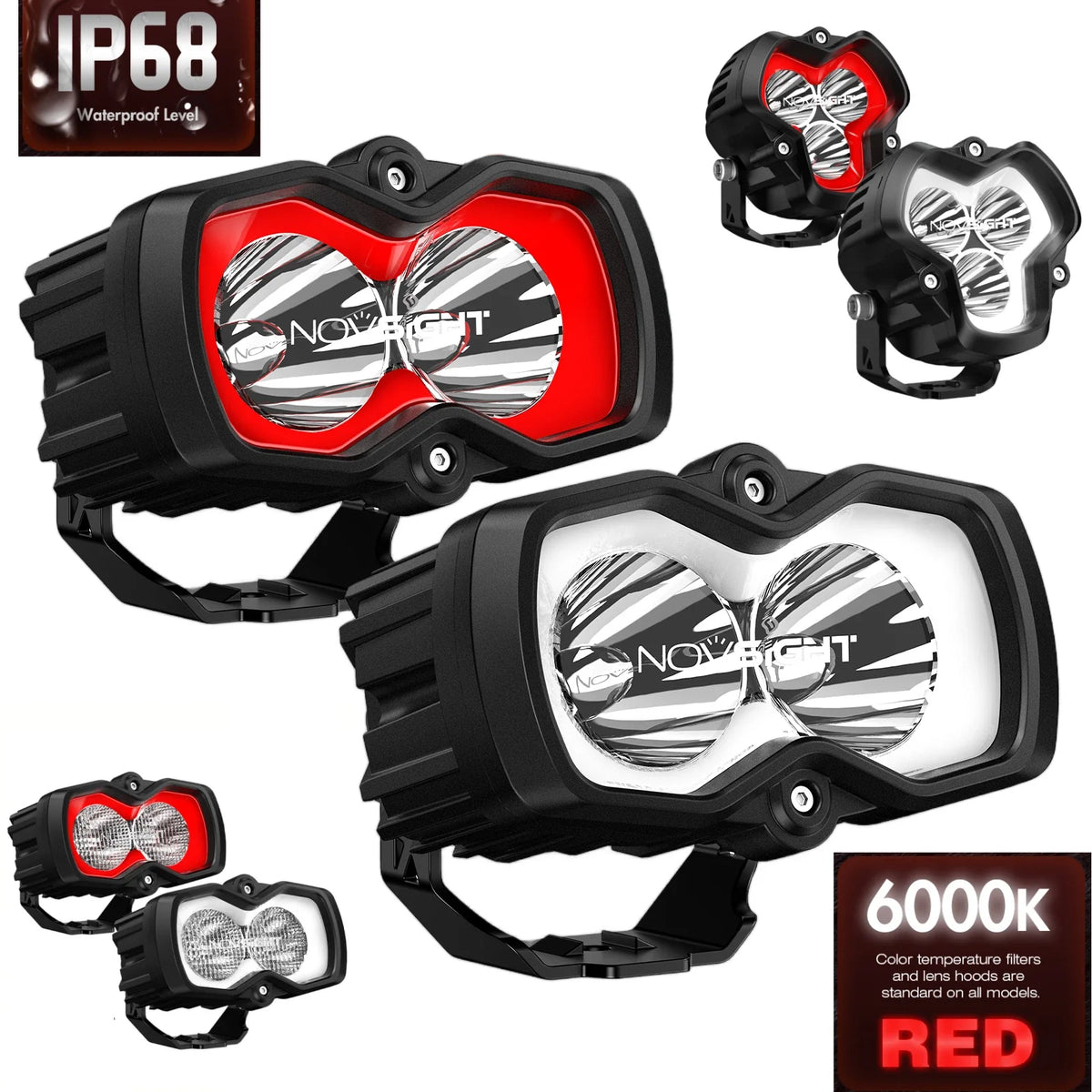 Work Lights LED Pod (3/4.5") for Jeep Truck SUV