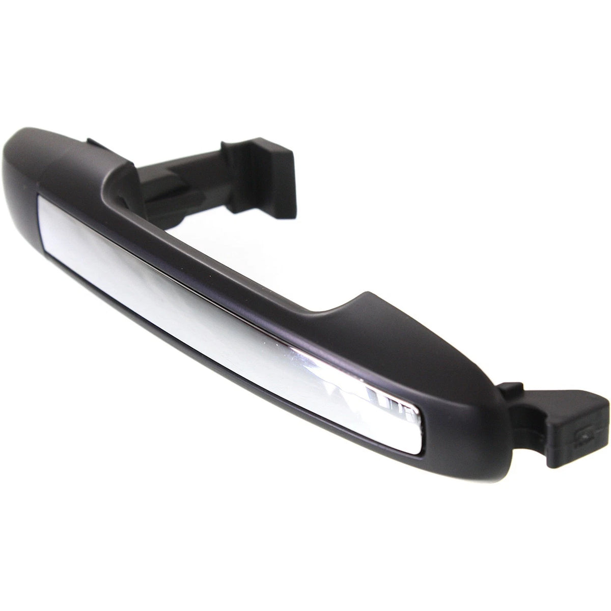 Exterior Door Handle for Hyundai Sonata (2006–2010) Front Passenger Black Plastic