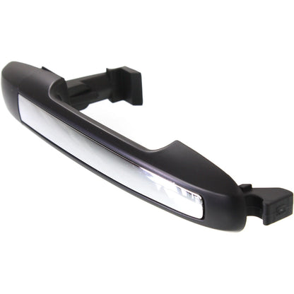 Exterior Door Handle for Hyundai Sonata (2006–2010) Front Passenger Black Plastic