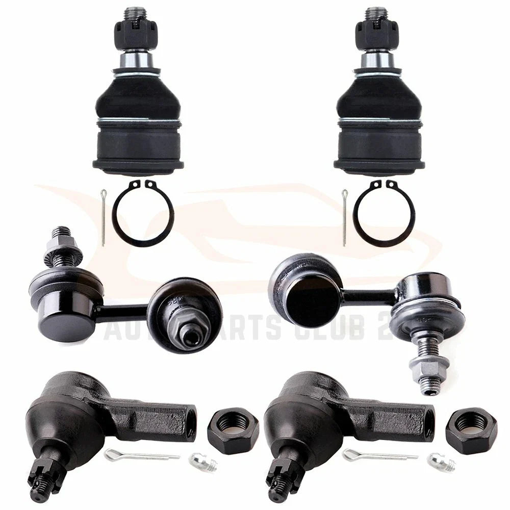 Set of 6 Front Lower Ball Joints for Honda Civic (2002–2004)