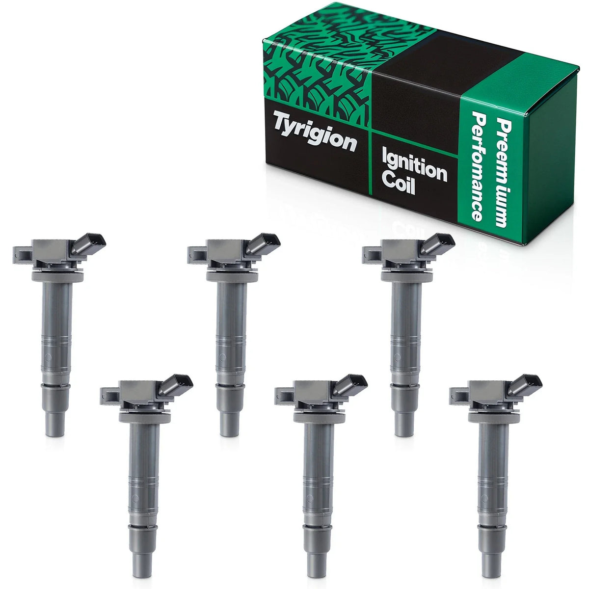Set of 6 Ignition Coils for Toyota Lexus Scion