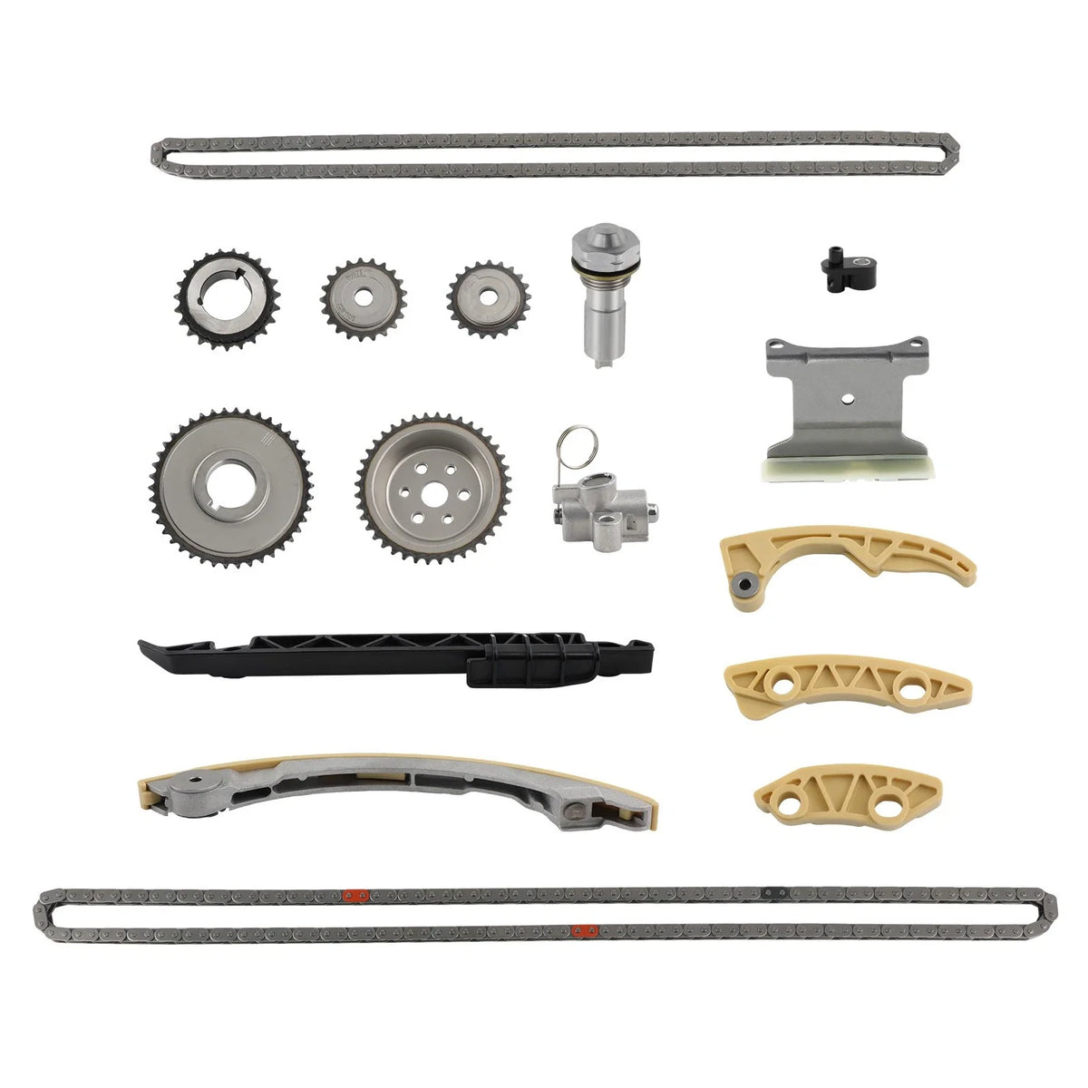 Engine Timing Chain Kit for Chevrolet Malibu Equinox GMC Buick 2.4L (2008–2015)