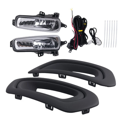 Fog Lamp Set with Wiring and Bezels for Ford Transit (2020-2024)
