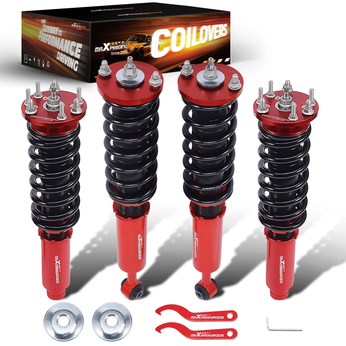 Coilover Kit for Honda Accord (2003–2007) - Adjustable Dampers