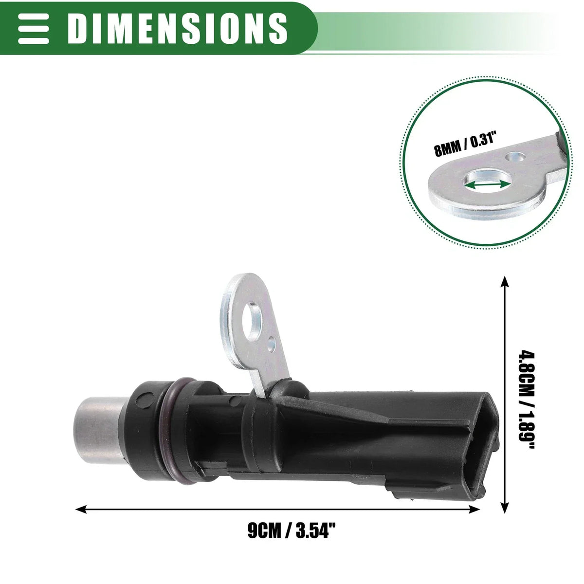 2001-2009 Dodge Durango Crankshaft Position Sensor (2 x)