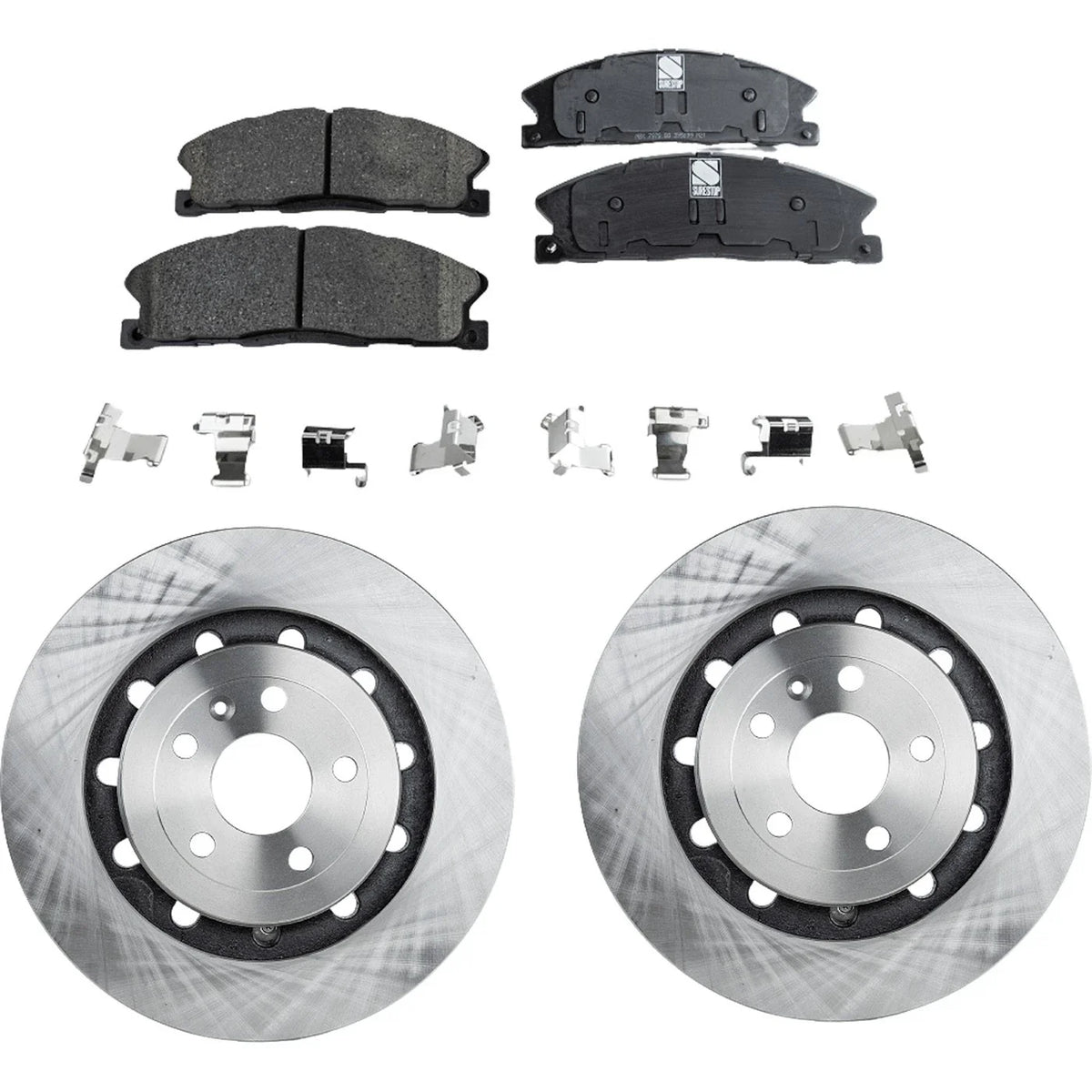 Brake Disc and Pad Kit for Ford Explorer, Lincoln MKS (2013–2016)