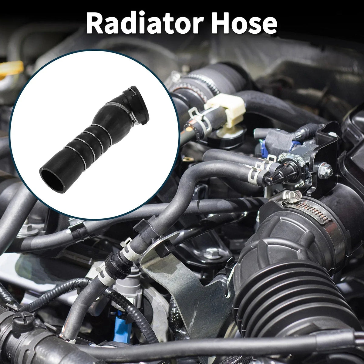 Radiator Hose Intake Pipe for 5 Series BMW E60 (2005-2009)