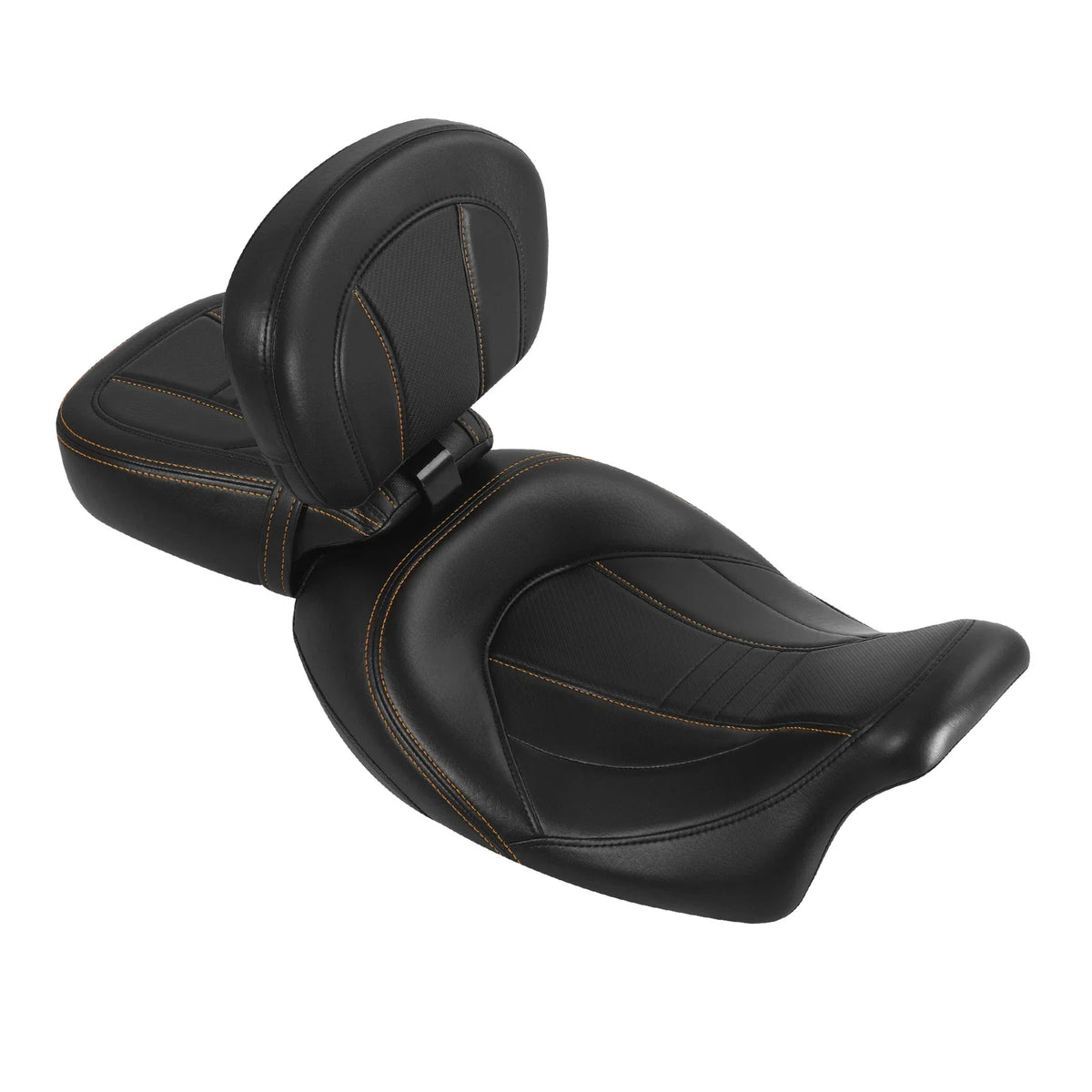 Driver Passenger Seat & Backrest Pad for Harley Electra Glide (2009-2023)