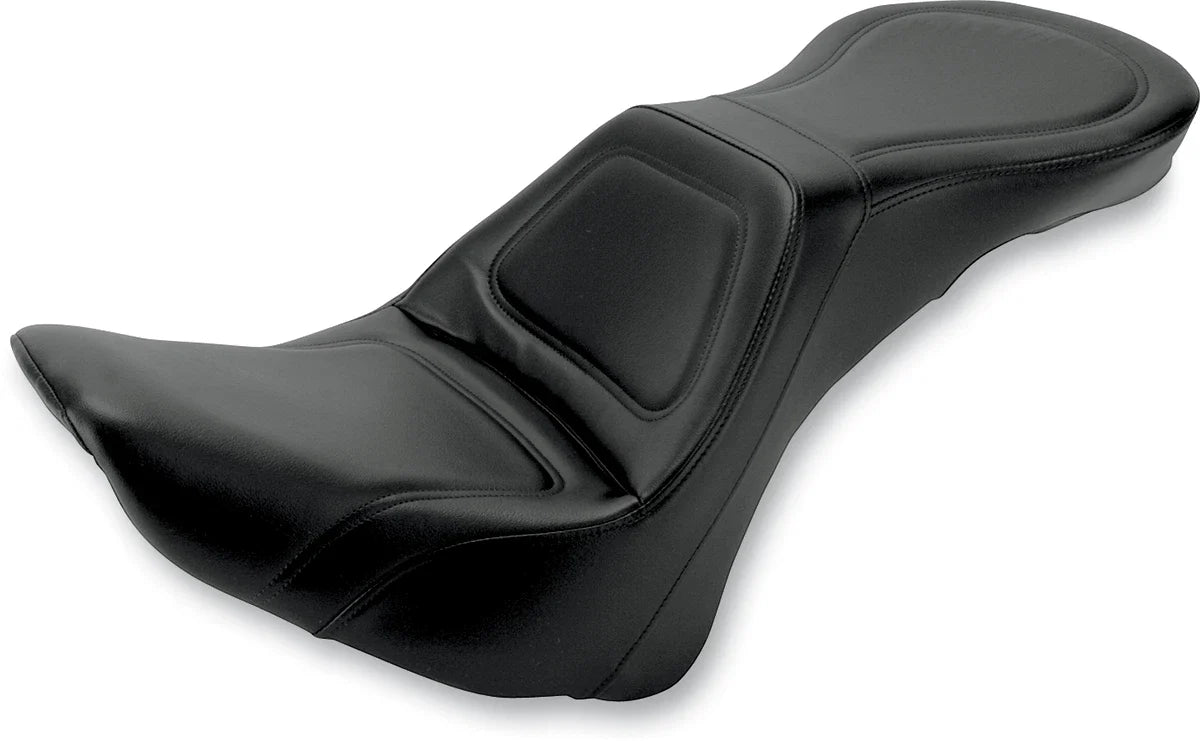 SADDLEMEN Explorer Seat for FLSTN (2006–2017) - Stitched - Black