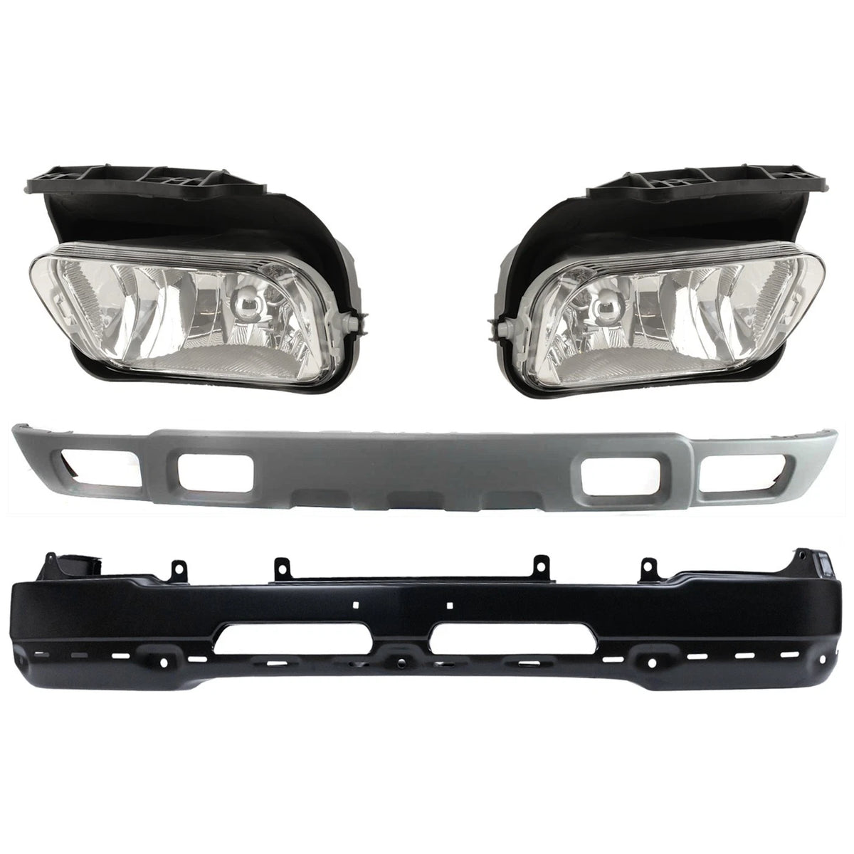 Front Bumper Face Bar for Chevy Silverado 2500 HD (2001–2007)