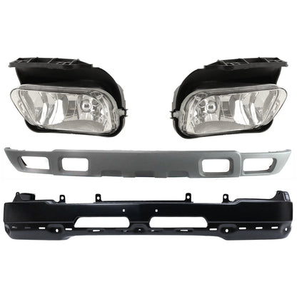 Front Bumper Face Bar for Chevy Silverado 2500 HD (2001–2007)
