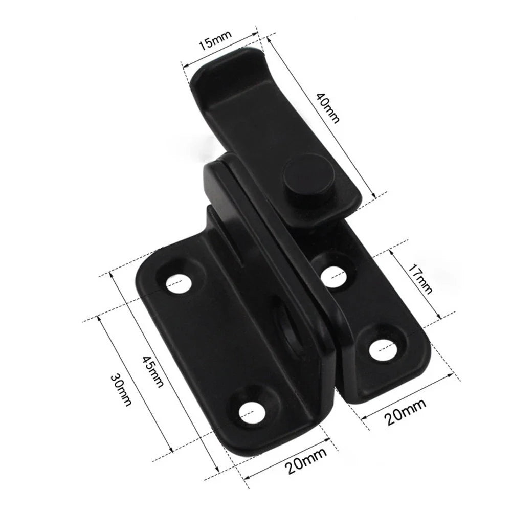 Wardrobe Door Bolt Latch Lock Bracket for Home