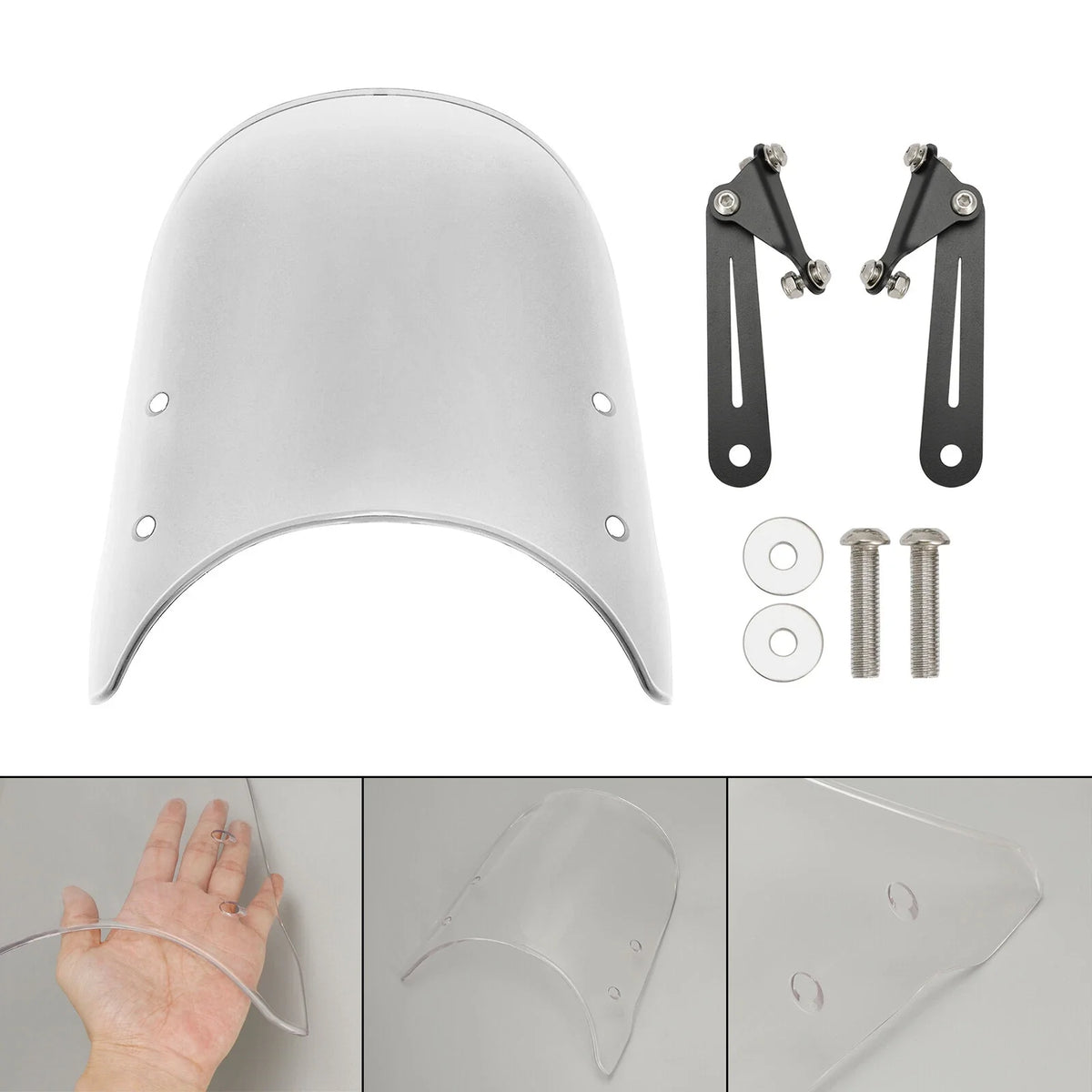 Windscreen for V7 Classic (2016–2023) & V9 Bobber (2018–2023) Motorcycles