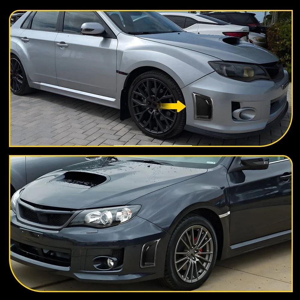 Bumper Air Vents - Pair of 2 for Subaru WRX STI 2008-2014