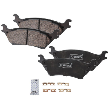 Rear Brake Disc Rotors and Pads Kit for Ford F-150 (2012–2018)