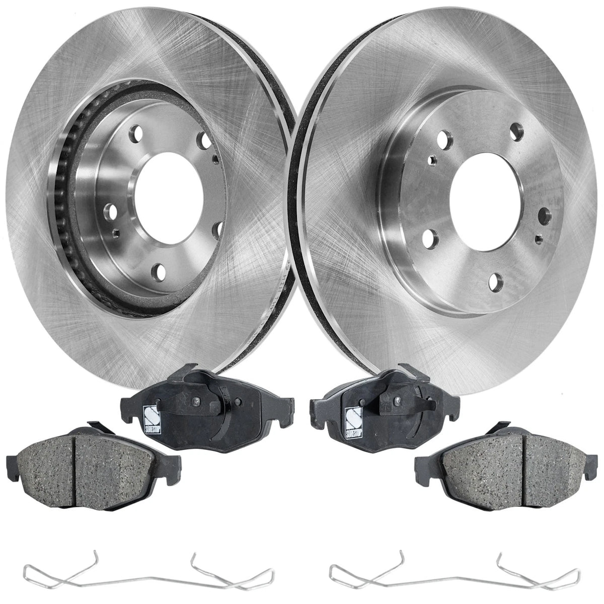 Front Brake Disc Rotors and Pads Kit for Dodge Stratus Chrysler Sebring (2001–2006)